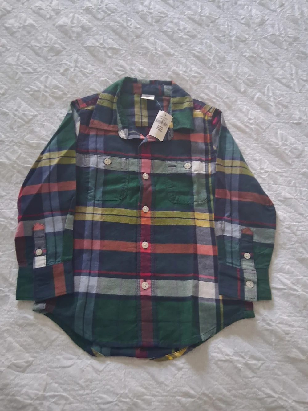 GAP soft plaid